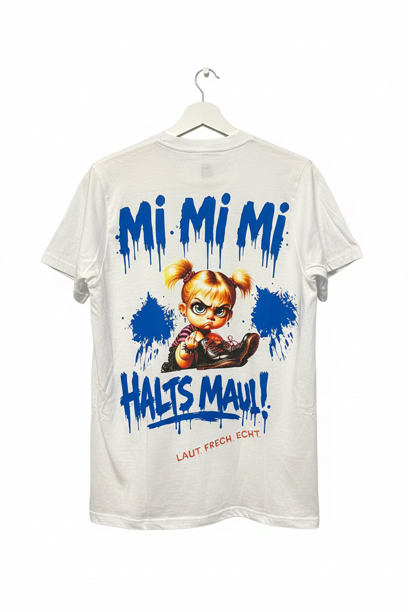 Shirt ( Halts Maul ) blau