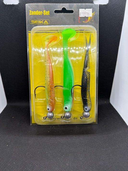 Angelköder Zander 3er Set