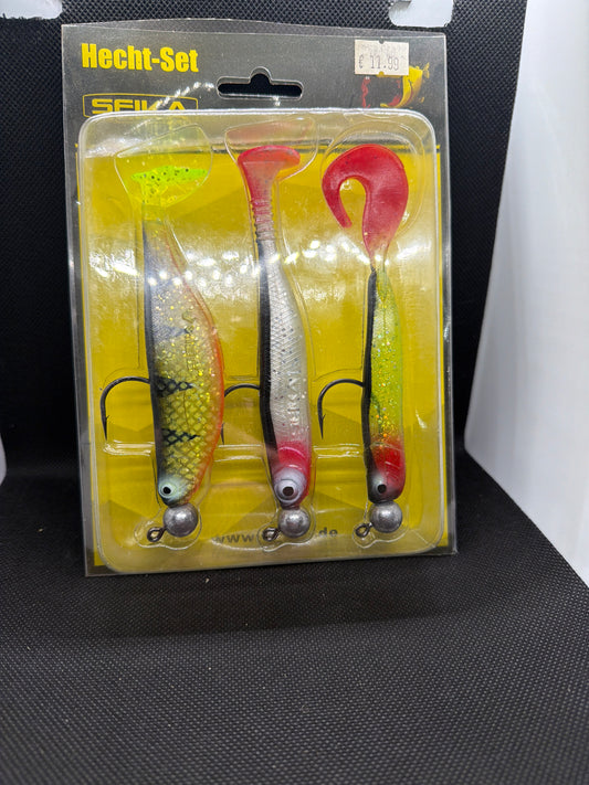 Angelköder Hecht 3er Set
